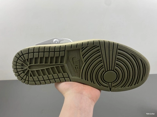 Reps TBK TRAVIS JORDAN MEDIUM 1 X DM7866-200 AIR OG SCOTT OLIVE LOW 0801